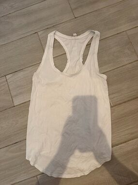lululemon athletica White Racerback Tank